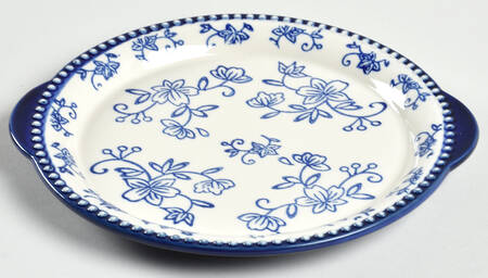 Floral Lace-Blue Lid-It for Tureen