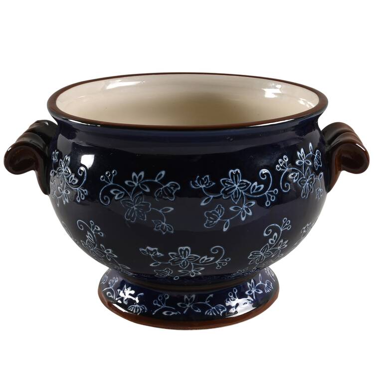 Floral Lace-Blue Tureen No Lid