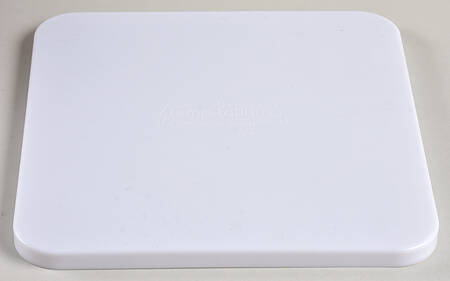 Floral Lace Cranberry Tabless Plastic Storage Cover for 7" Square Baker