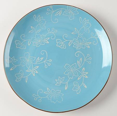 Floral Lace Light Blue by Temp-Tations