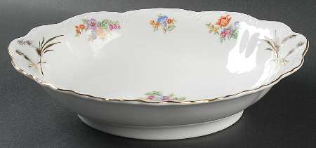 THU426 10" Oval Vegetable Bowl