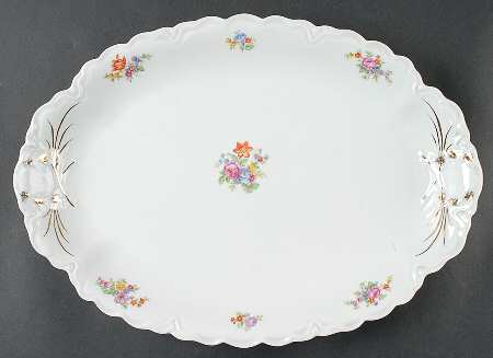 THU426 16" Oval Serving Platter