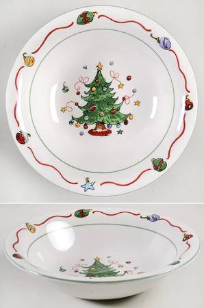 Jingle Bells Coupe Soup Bowl
