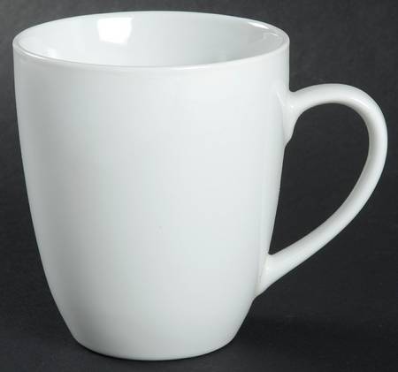 Simply White (Square) Mug