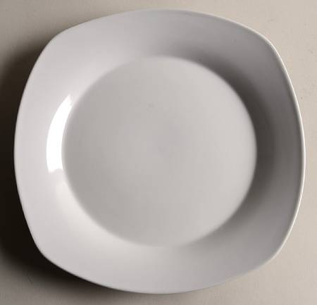 Simply White (Square) Dinner Plate