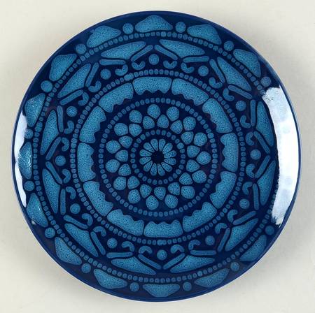 Morocco Blue Salad Plate