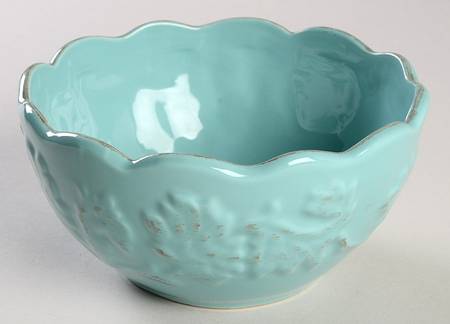 Charlotte Aqua Soup/Cereal Bowl