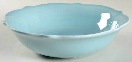 Wellsbridge Aqua 10" Round Vegetable Bowl
