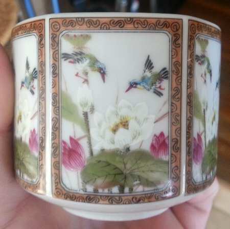 Ming Lotus Teapot No Lid