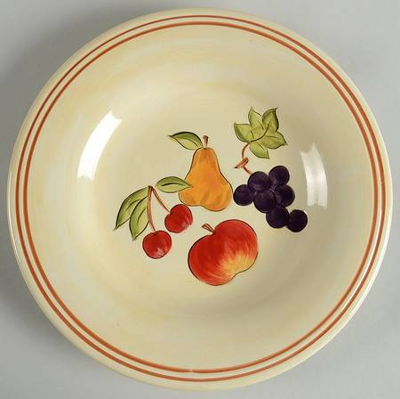 Simple Fruit Dinner Plate