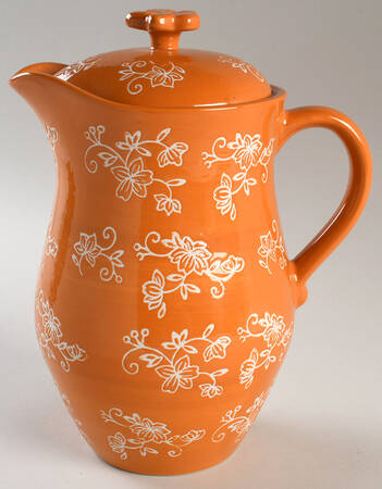 Floral Lace Spice Pitcher & Lid