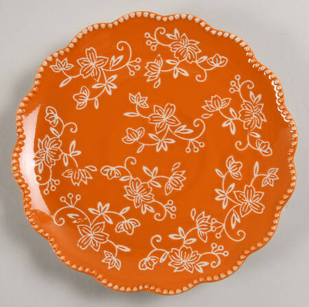Floral Lace Spice Salad Plate