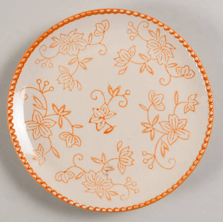 Floral Lace Spice Bread & Butter Plate