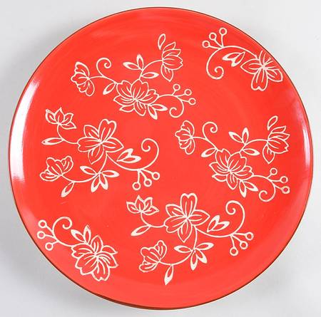 Floral Lace Red