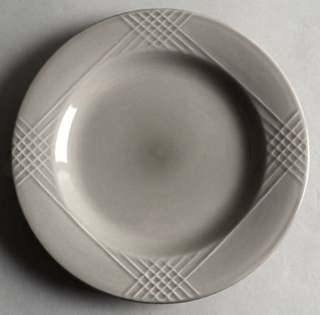 Poplin Silver Salad Plate