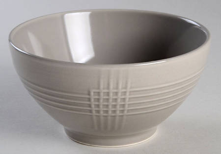 Poplin Silver Soup/Cereal Bowl