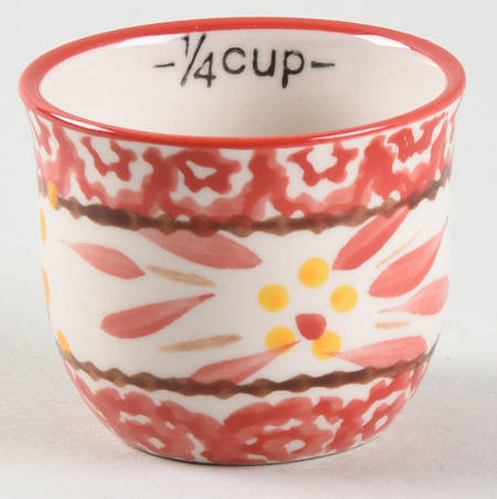 Old World Red 1/4 Cup Measuring Cup