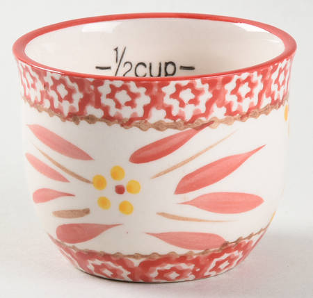 Old World Red 1/2 Cup Measuring Cup
