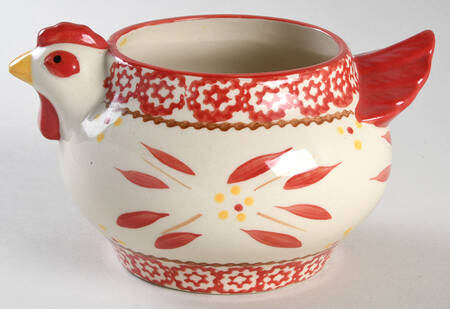 Old World Red Soup Mug