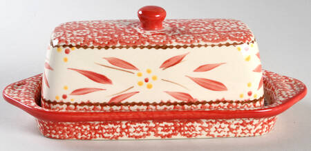 Old World Red 1/4 Lb Covered Butter
