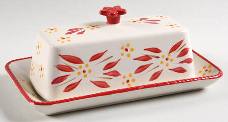 Old World Red 1/4 Lb Covered Butter