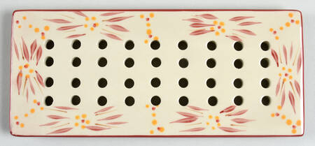 Old World Red Drip Tray for Loaf Pan