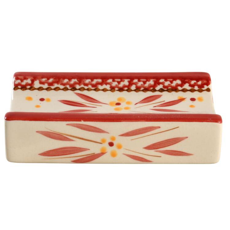 Old World Red Stand for Rolling Pin