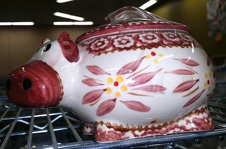 Old World Red Individual Casserole & Lid