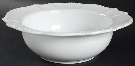 Le Provence White 11" Round Serving Bowl