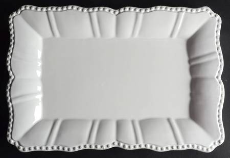 Le Provence White 15" Rectangular Serving Platter