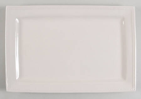 Camden Cream 14" Rectangular Serving Platter