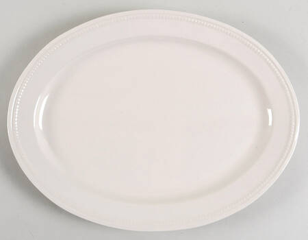 Camden Cream 13" Oval Serving Platter