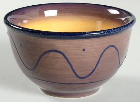 Corsica Purple (Eggplant) Coupe Cereal Bowl