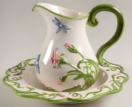 Dragonfly 64 Oz Pitcher and Bowl Set