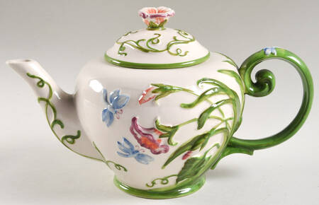 Dragonfly Teapot & Lid