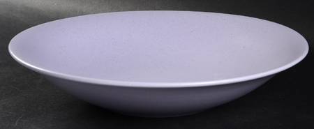 Pale Lilac 12" Round Vegetable Bowl
