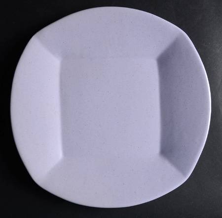 Pale Lilac Square Dinner Plate
