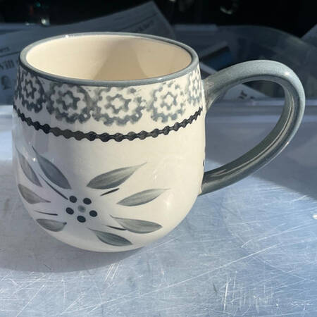 Old World Gray Mug