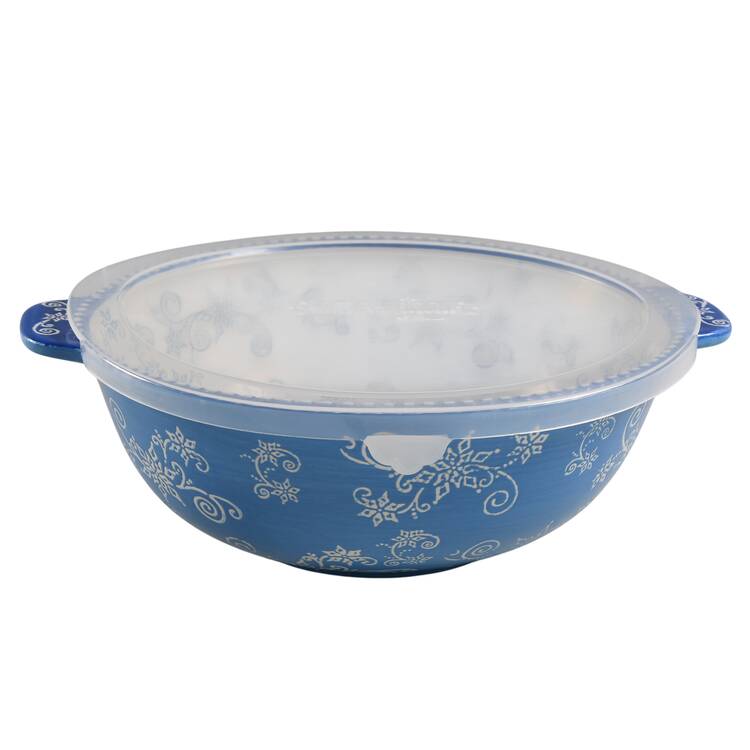 Floral Lace Summer Bundt Pan & Plastic Lid (Using BUPA) by Temp-Tations