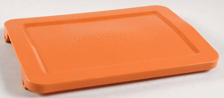 Old World Orange Spice Plastic Lid for 10" Rectangular Baker