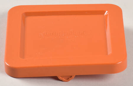 Old World Orange Spice Plastic Lid for Individual Square Baker