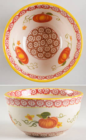 Pumpkin Patch 6" Nesting Bowl