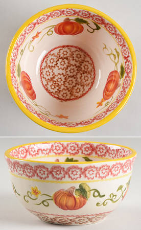 Pumpkin Patch 5" Nesting Bowl