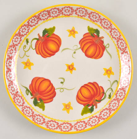 Pumpkin Patch Salad Plate