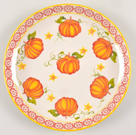 Pumpkin Patch Dinner Plate