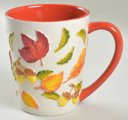 Harvest (Embossed) Mug No Lid/Coaster Or Spoon by Temp-Tations