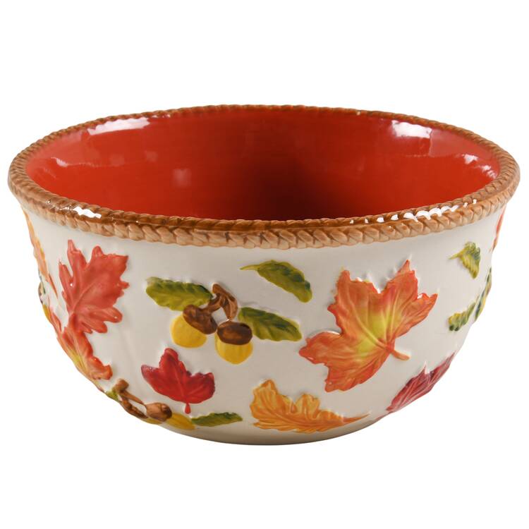 Harvest (Embossed) 8" Nesting Bowl by Temp-Tations