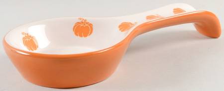 Pumpkin Spoon Rest/Holder (Holds 1 Spoon)