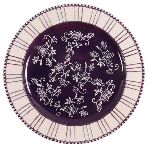 Floral Lace Eggplant by Temp-Tations