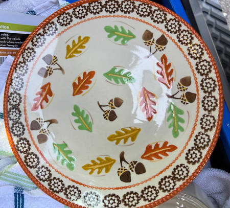 Harvest Dinner Plate